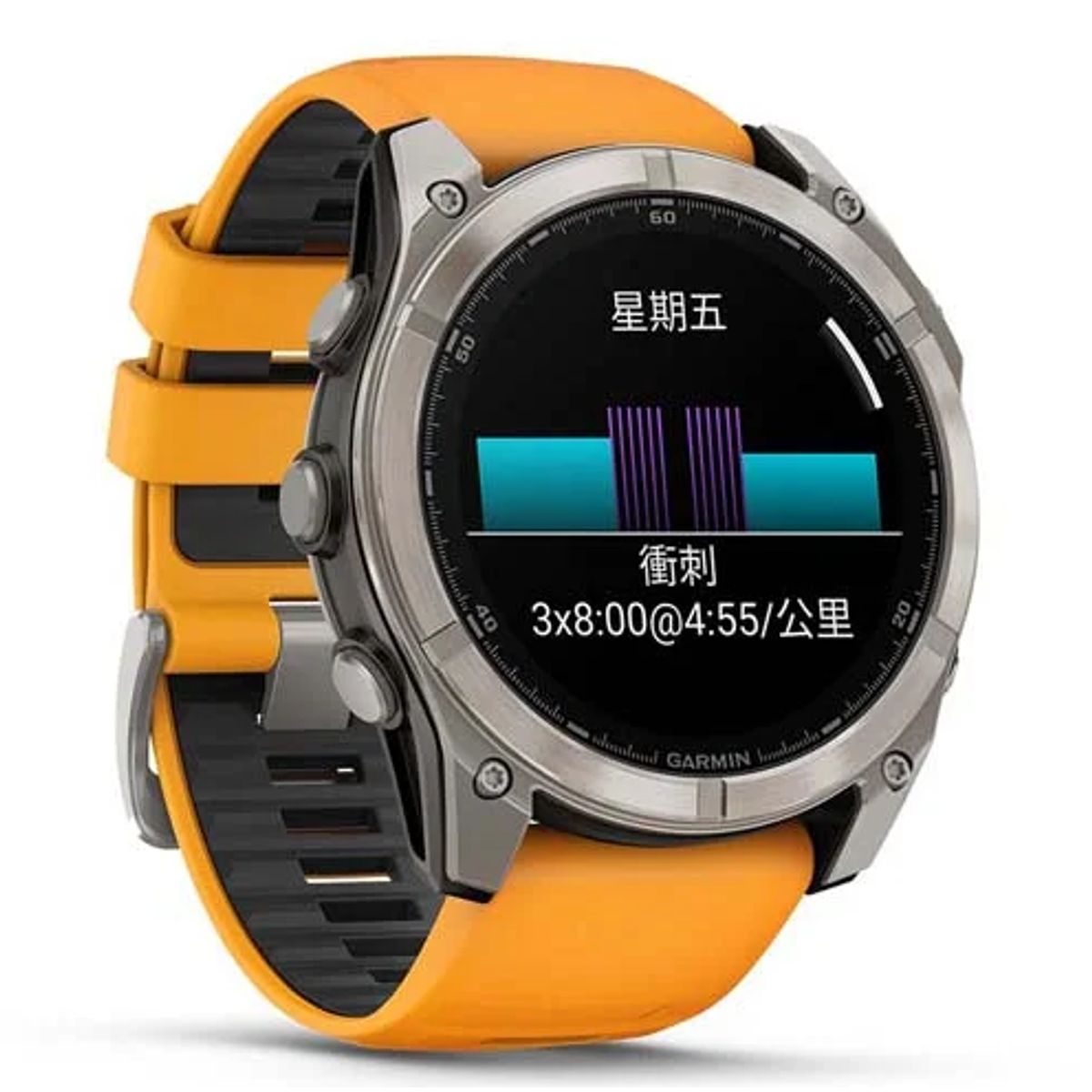 GARMIN - Garmin Reloj inteligente GPS avanzado  Fenix ​​8 51 mm con pantalla AMOLED.
