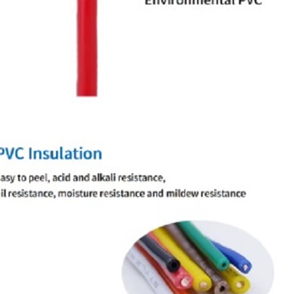 GENERICO - Cable UL1007 26AWG 10M de Cobre  Un Núcleo, Aislamiento PVC, Ideal para LED y Electrónica DIY