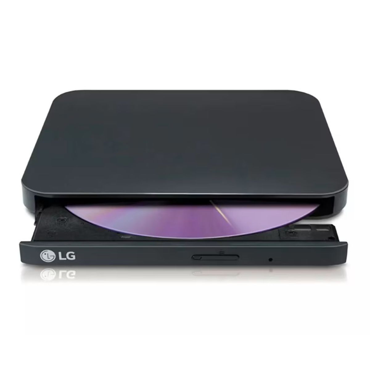 LG - Lectora Externa LG Slim CD - DVD USB Negro - Open Box - Nuevo
