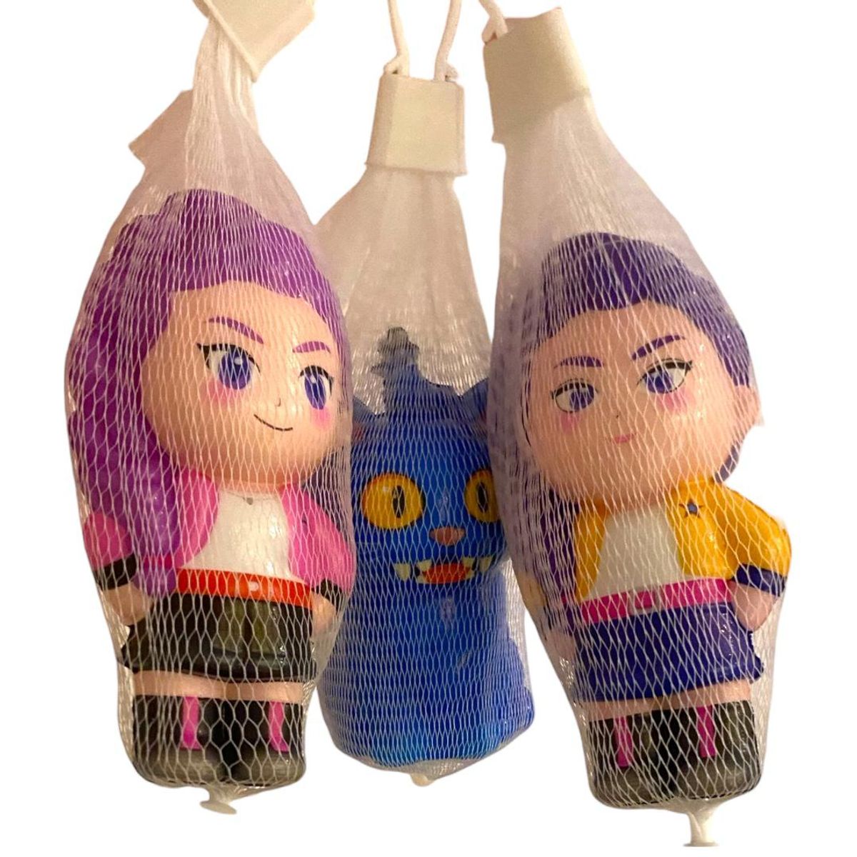 GENERICO - Pack x 3 Juguete Squishy Dibujos 2