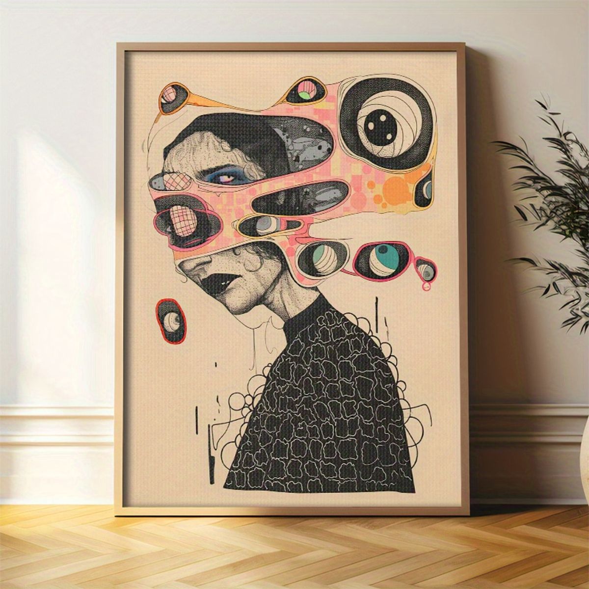 VATYERTY - Póster Surrealista En Lienzo, Decoración Artística Para Regalo.