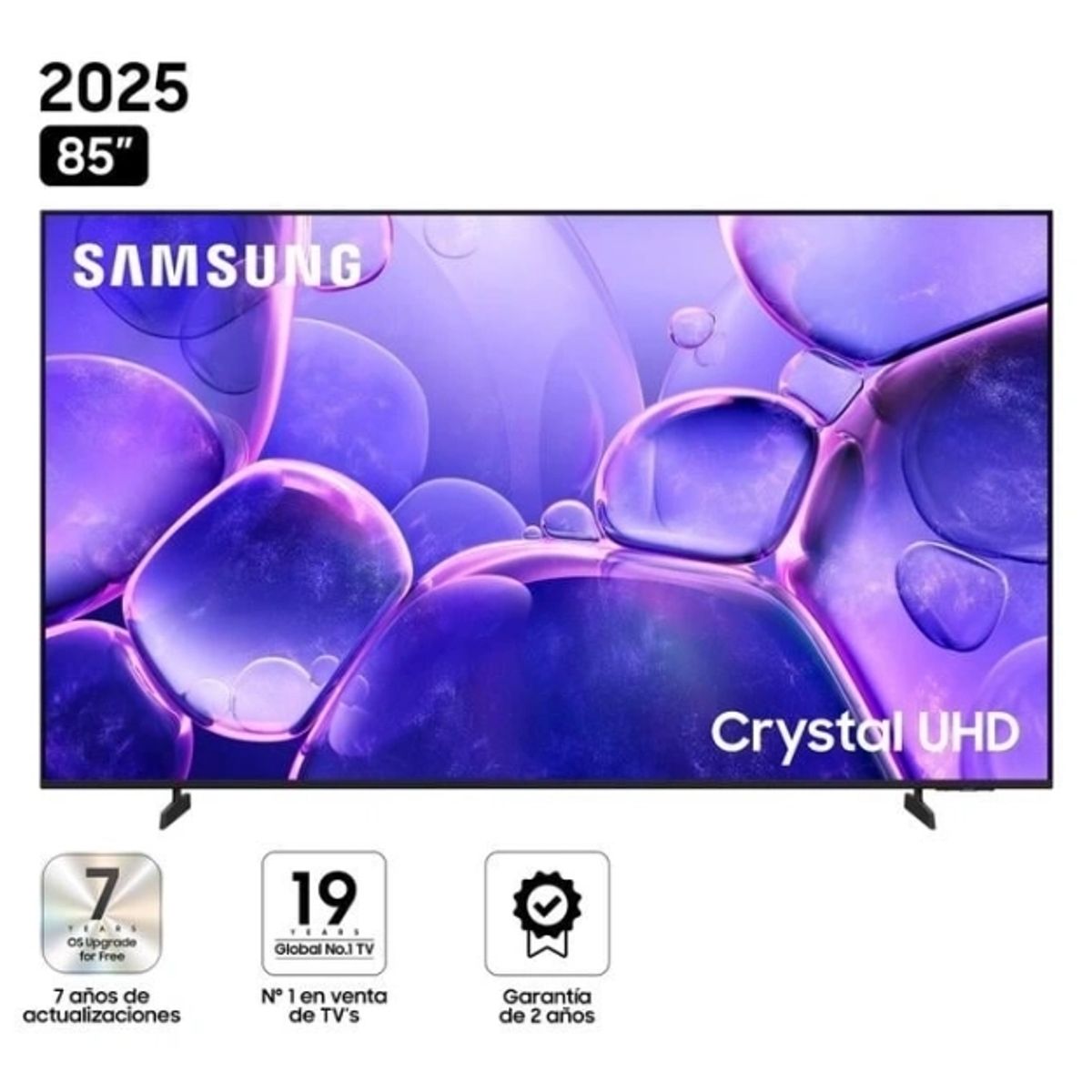 SAMSUNG - TELEVISOR SMART TV SAMSUNG 4K ULTRA HD 85 CRYSTAL UHD U8000F UN85U8000FGXPE