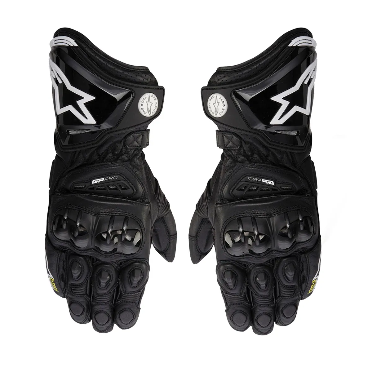 GENERICO - Guantes para Moto GP PRO con proteccion en nudillos y muñeca Alpinestars - Talla M