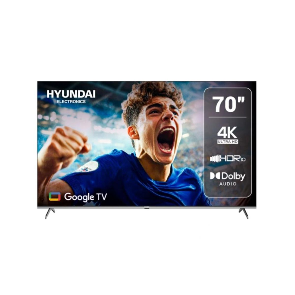 HYUNDAI - Televisor Smart TV Hyundai 4K Ultra HD 70 Google TV - HYLED7006G