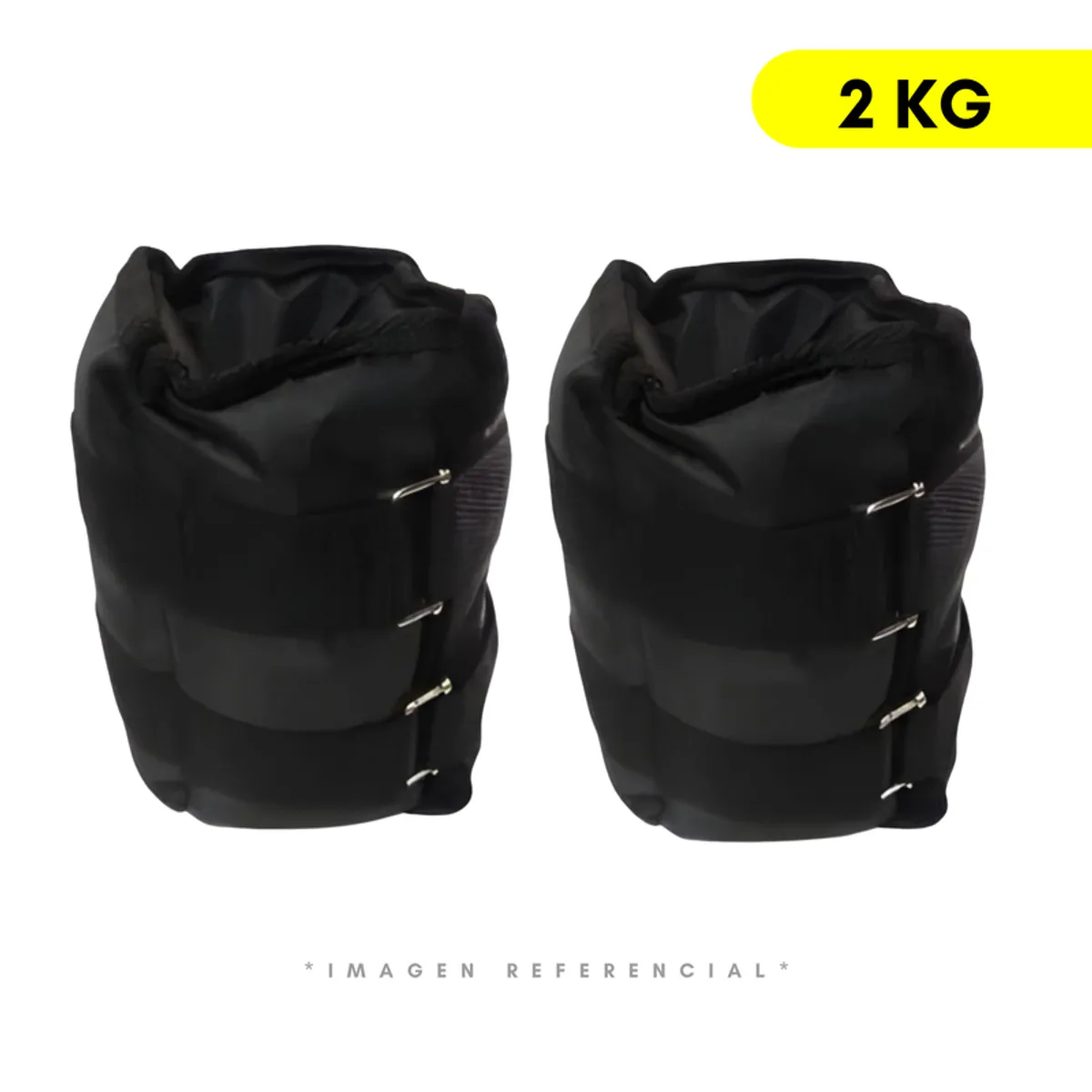 GENERICO - PESAS PARA TOBILLO Y MUÑECA DE UN 2KG