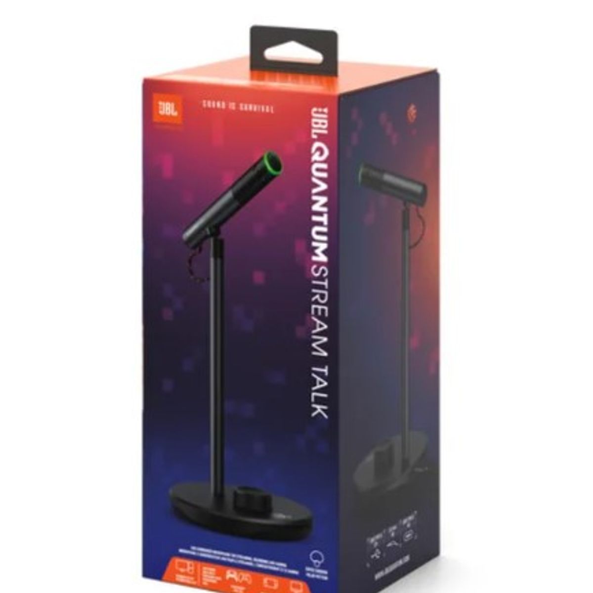 JBL - JBL Quantum Microfono Condensador USB Streaming gamer Mute