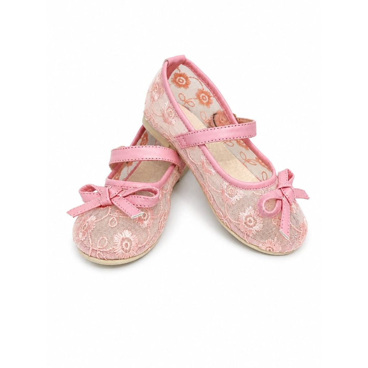 GENERICO - Zapatos Flores rosadas