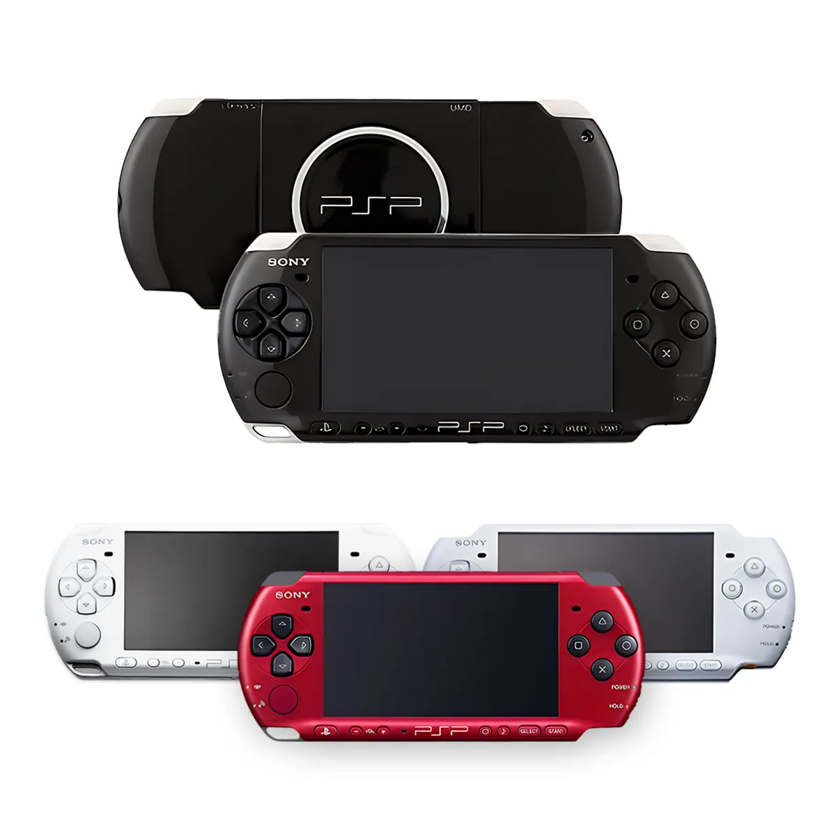 SONY - Consola portatil original PSP 3000 NEGRO +1000 Juegos