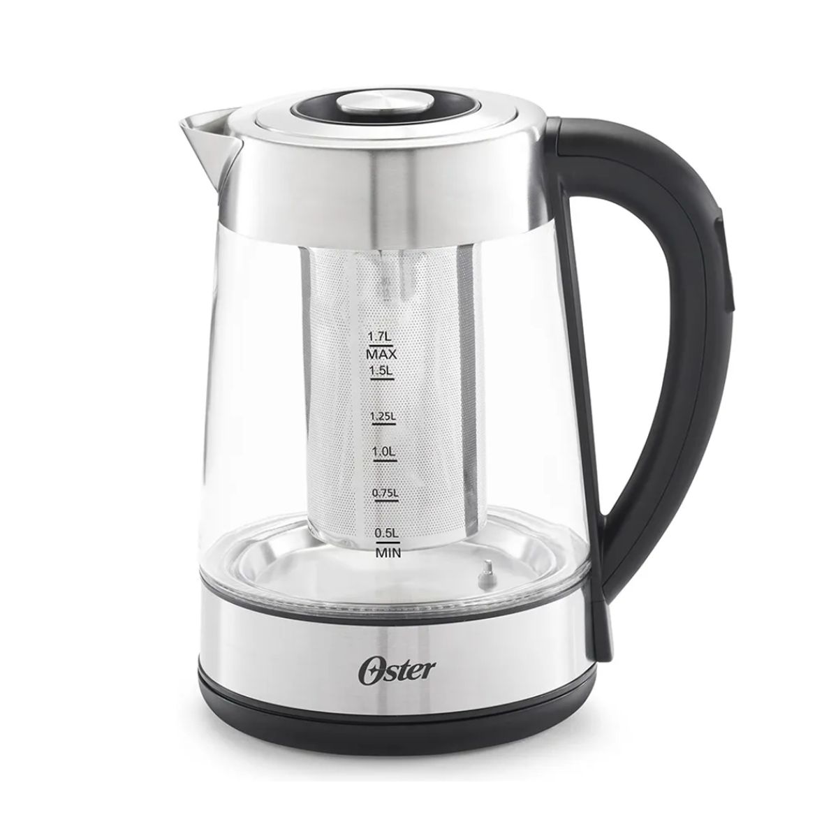 OSTER - HERVIDOR ELECTRICO OSTER DE VIDRIO 1.7 L CON CONTROL DE TEMPERATURA - BVSTKT8990