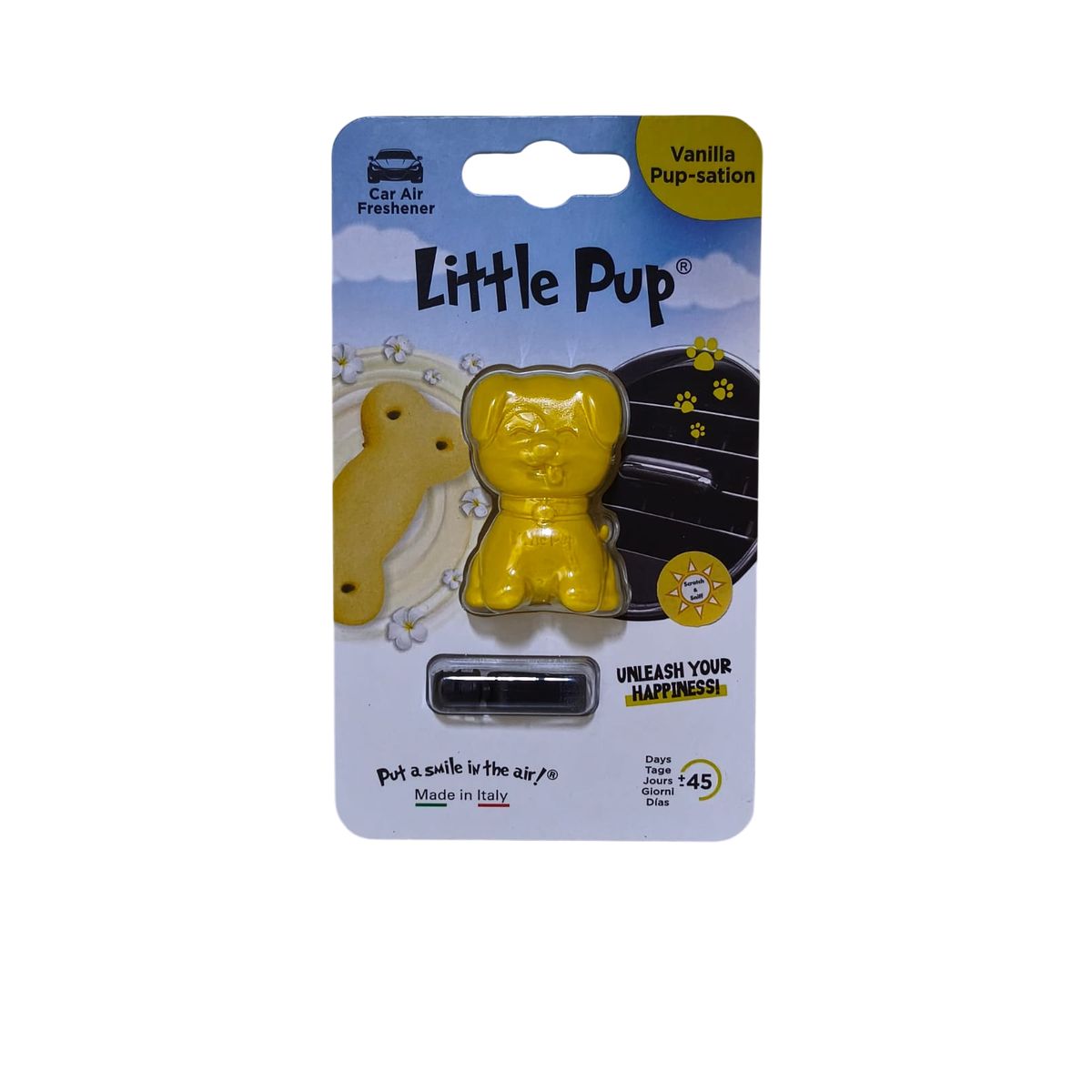 LITTLE JOE - Ambientador Para Auto Little Pup® - Vanilla Pup Sation