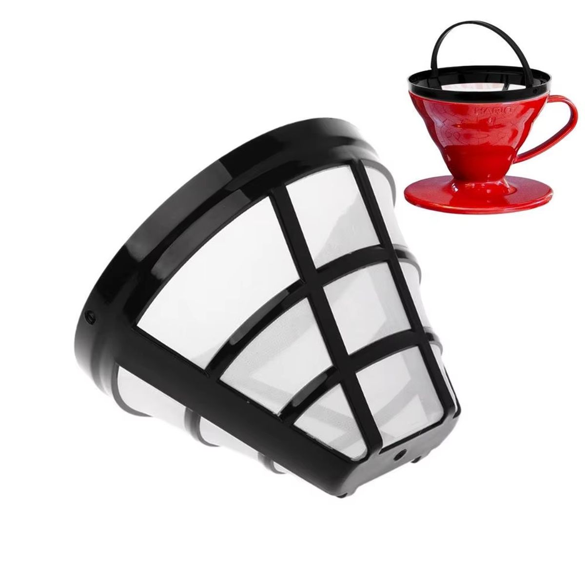 THOMAS - Filtro para cafetera 12 tazas Thomas Negro TH-138I TH-141I