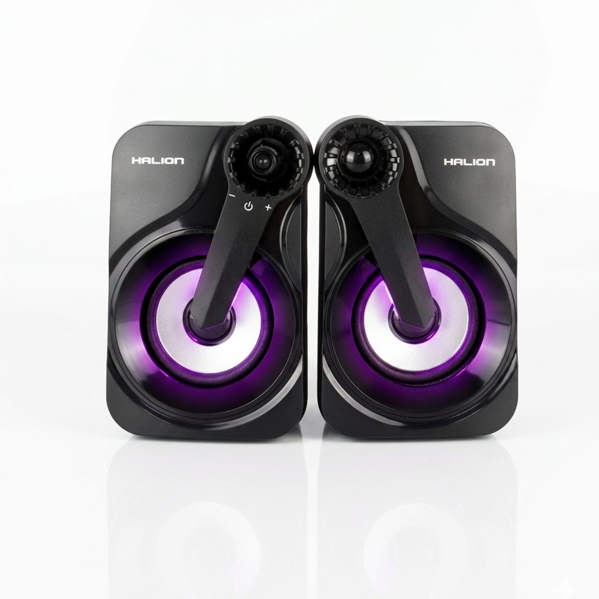 HALION - Parlante Usb Gamer Halion Ha-s260 Rgb Big Black