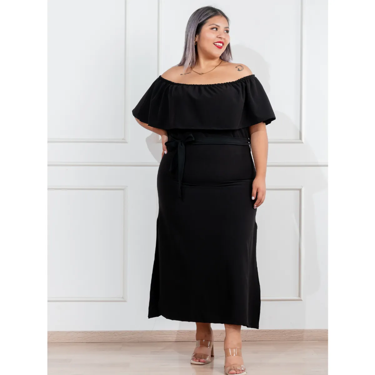HERANNA - Vestido largo para mujer
