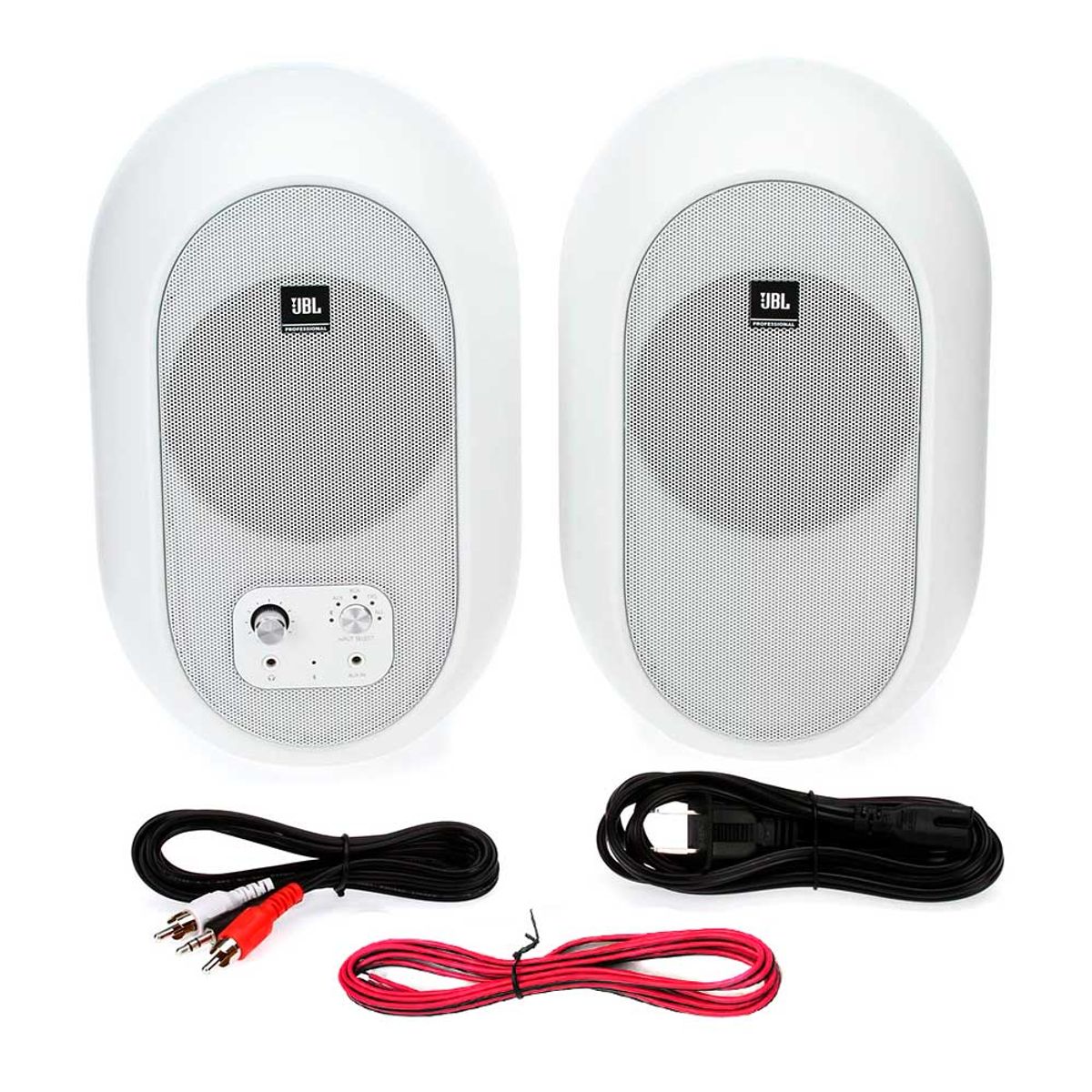 JBL - PARLANTES MONITORES CON BLUETOOH JBL PROFESIONAL COLOR BLANCO - 104SET-BT-US