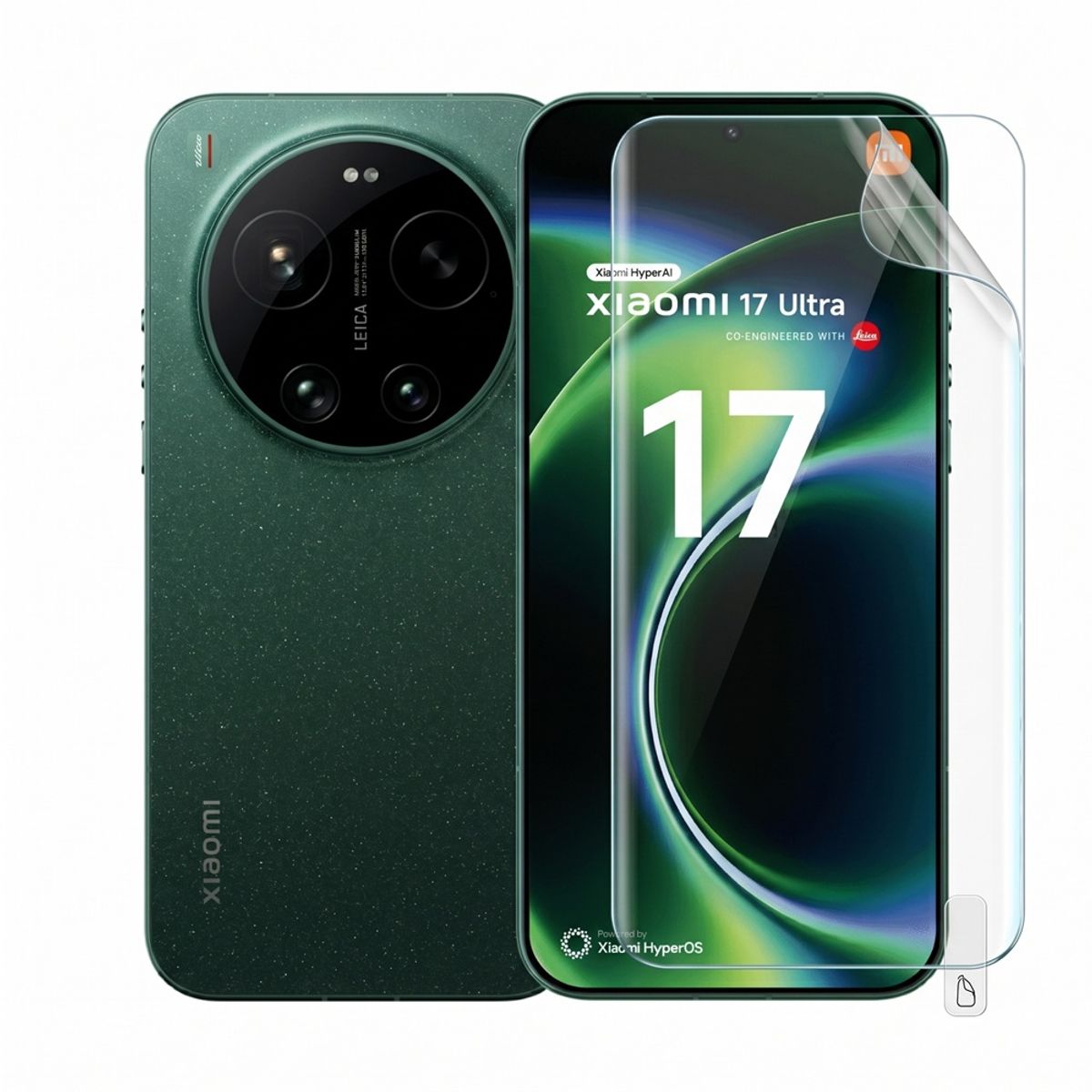 XIAOMI - 17 ultra 5G 16Gb Ram 512Gb Rom - Verde + Mica Hidrogel - Registrado