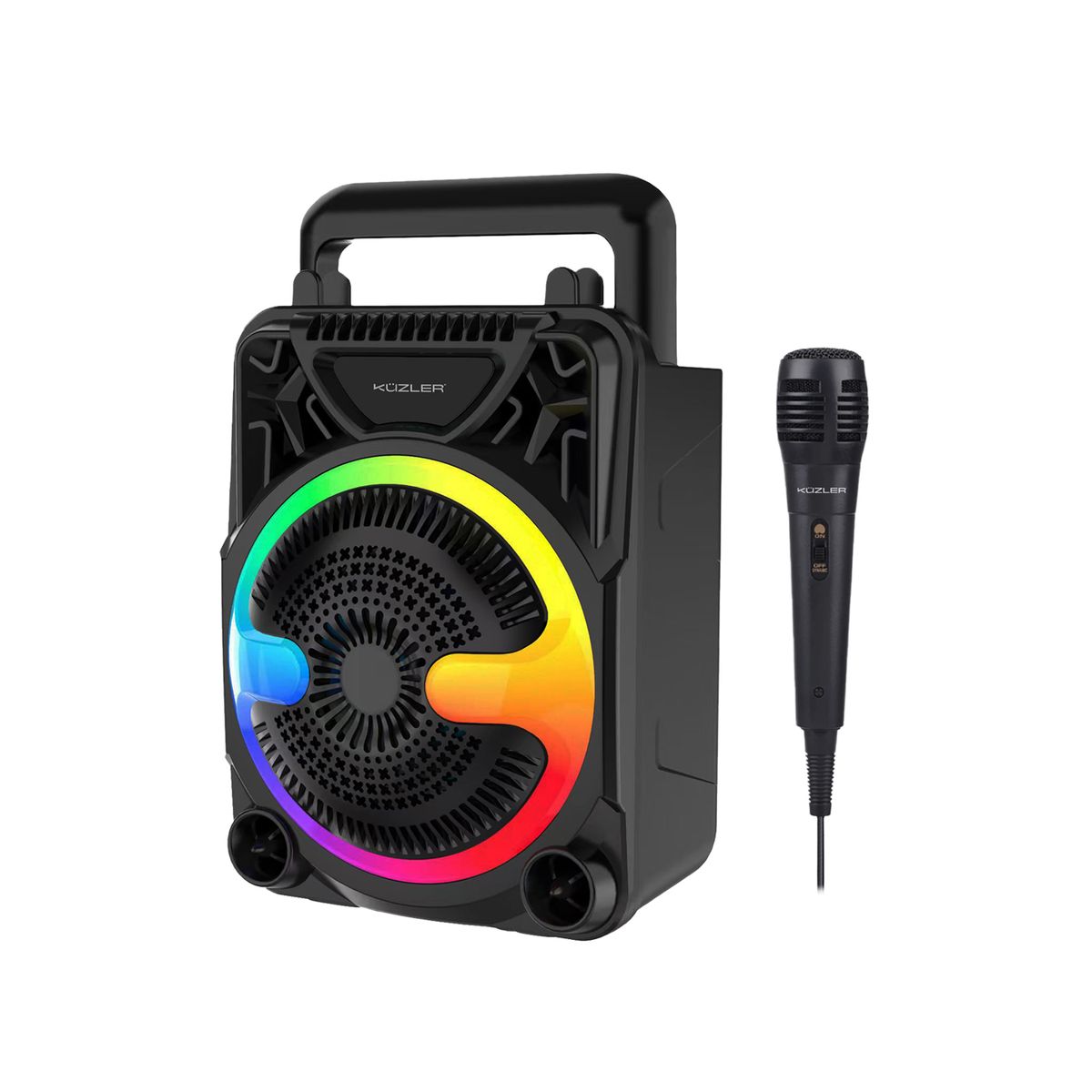 KUZLER - Parlante Bluetooth Kuzler DERK-102 100W LED Mic Portátil