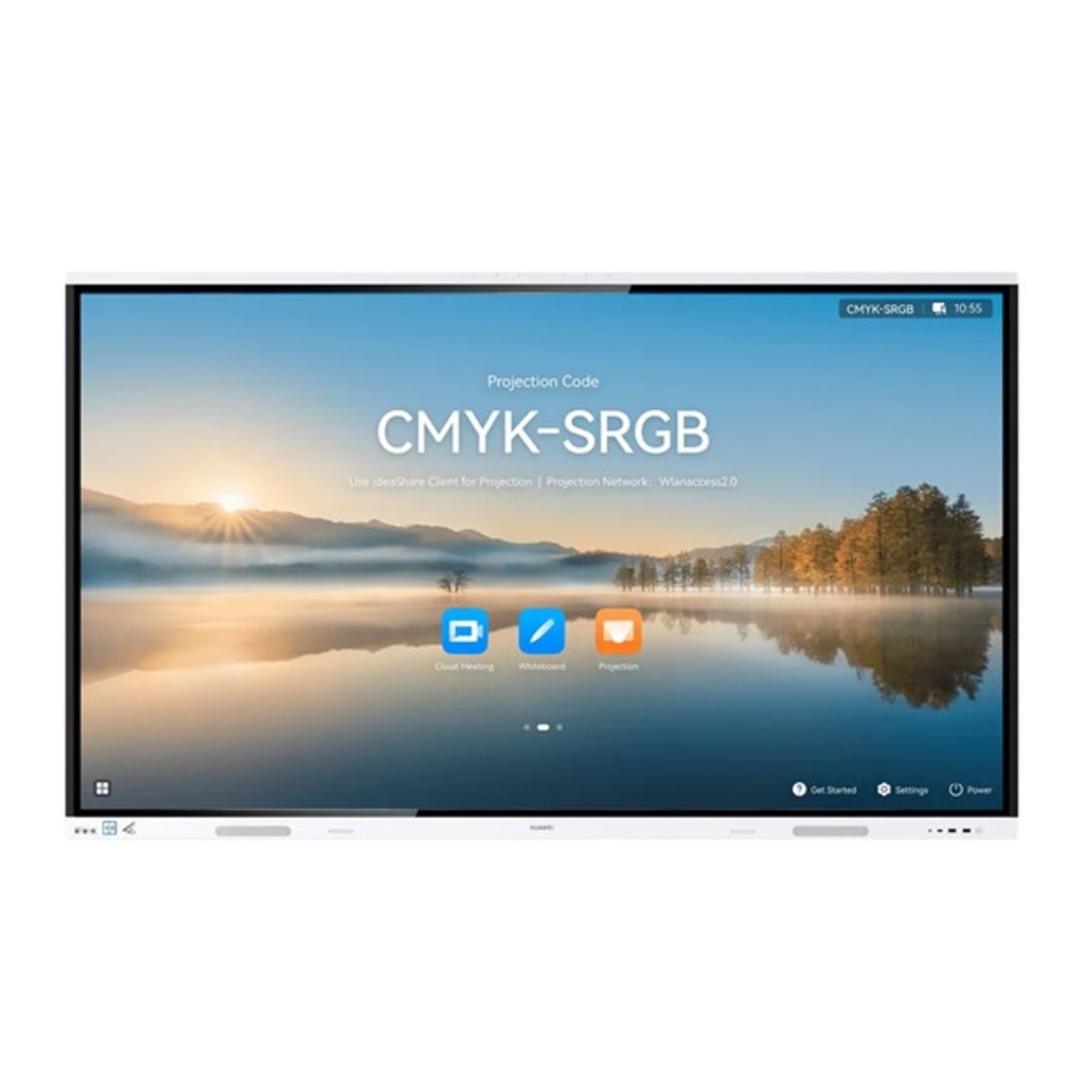 HUAWEI - Pantalla Interactiva Táctil 4K Huawei IdeaHub Board 3 Pro 86" Blanca IHB2-86PB
