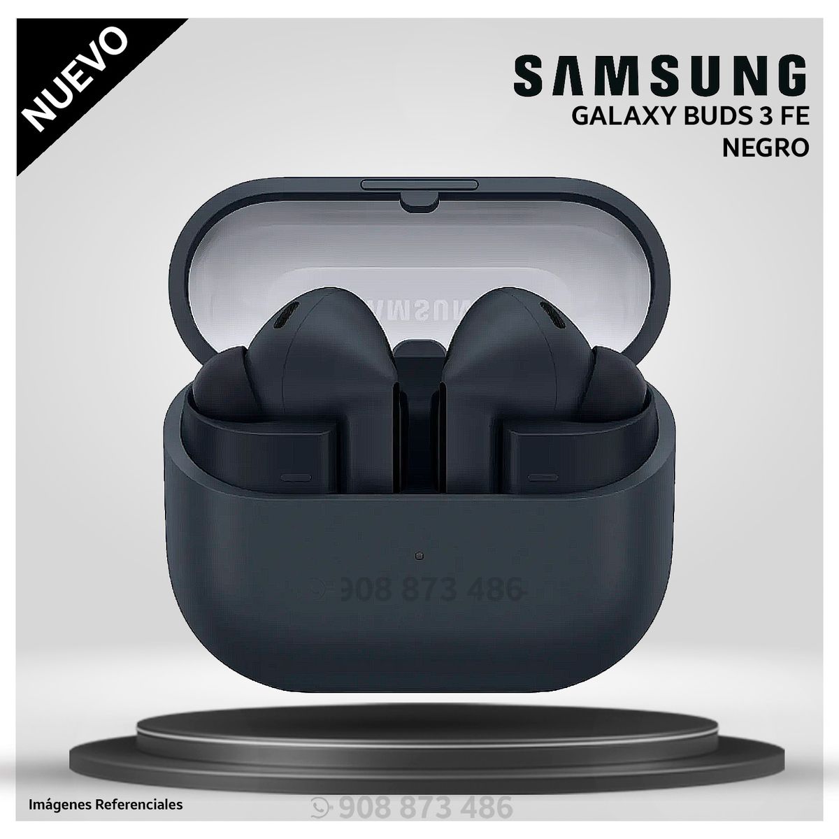 SAMSUNG - Audífonos inalámbricos Samsung Galaxy Buds 3 FE - Negro