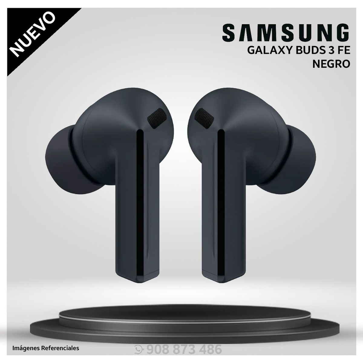 SAMSUNG - Audífonos inalámbricos Samsung Galaxy Buds 3 FE - Negro