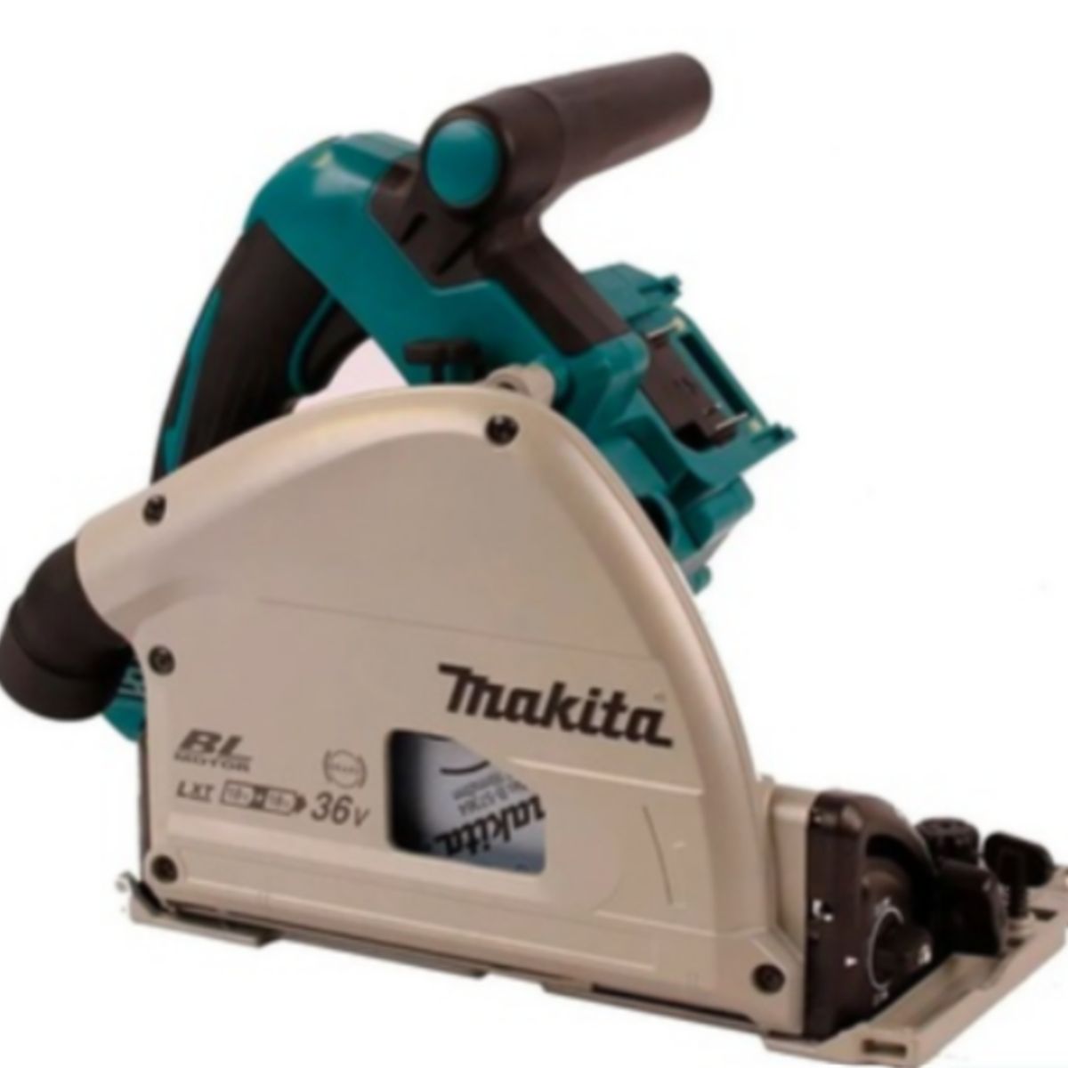 MAKITA - Sierra Circular Incisión18Vx2=36V 61/2″+ 2 bat 5ah+cargador doble puerto +Makpac+ regla de 1.5m