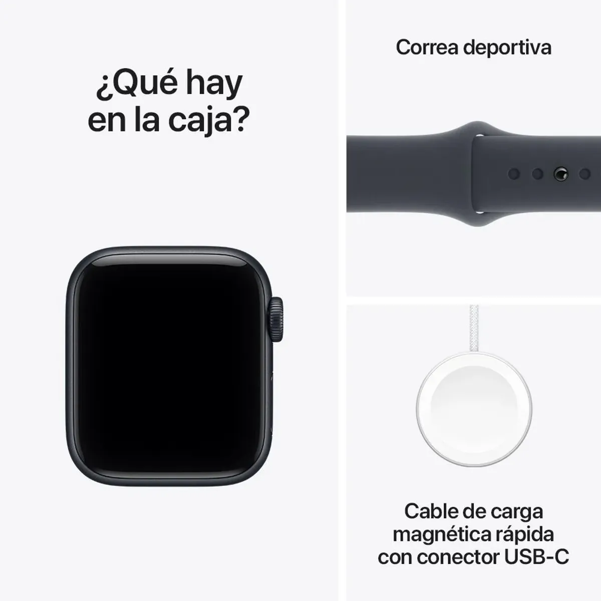 APPLE - APPLE WATCH SE 3 40MM SPORT BAND S/M - MIDNIGHT