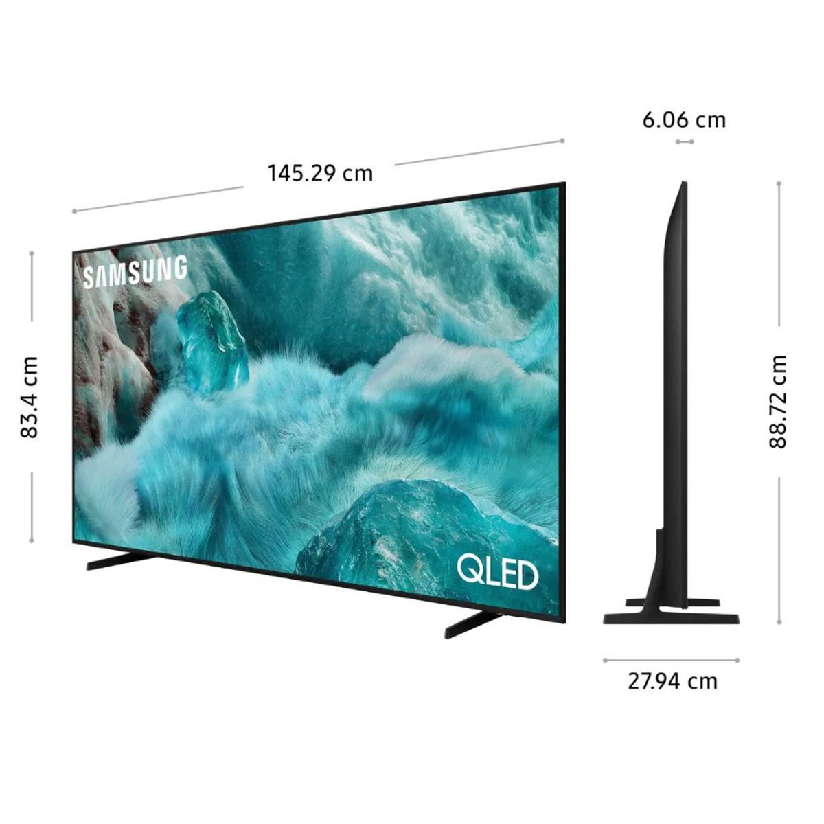 SAMSUNG - Televisor SAMSUNG 65'' QLED VISION AI QN65Q7FAAGXPE 2025 + ANT + SOUNDBAR SAMSUNG