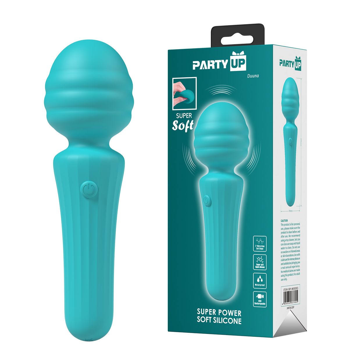 SEX TOY - Party Up Duuna Vibrador Mini Wand Super Suave