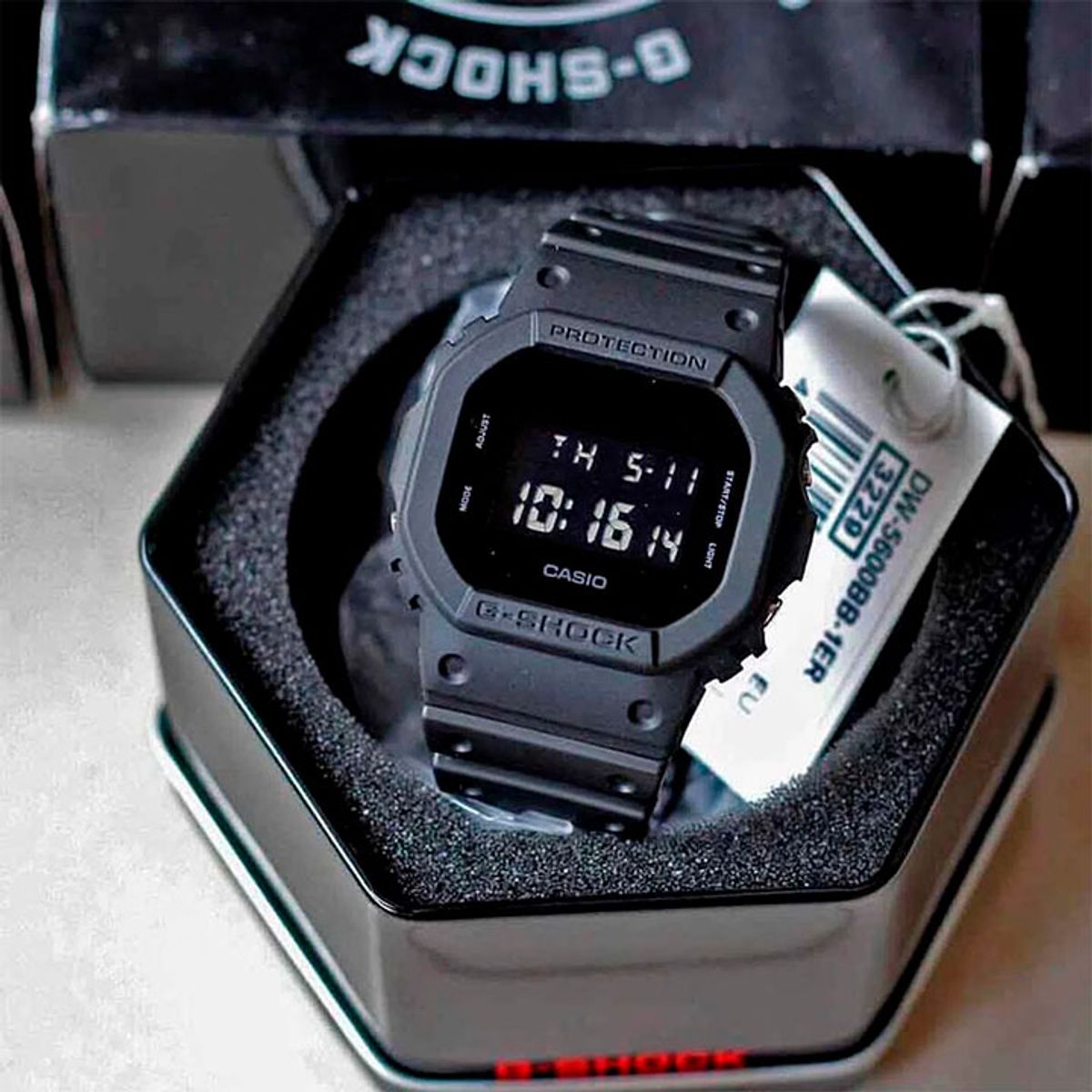 CASIO - Reloj Casio G-Shock DW-5600BB-1
