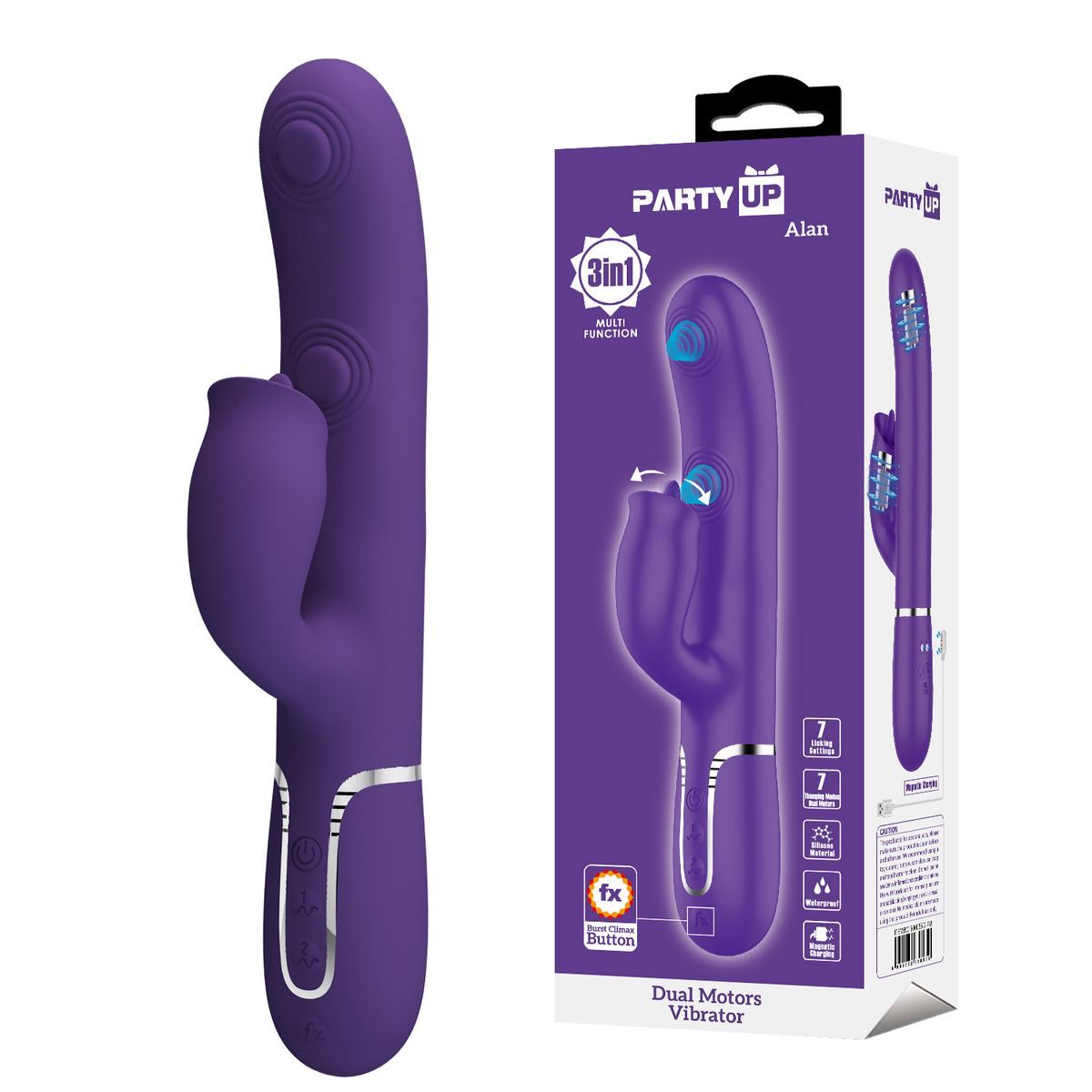 SEX TOY - Party Up Alan con Pulsaciones