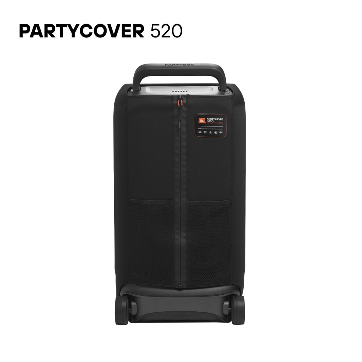 JBL - Cubierta Protectora para el parlante JBL PartyBox 520 - Negro