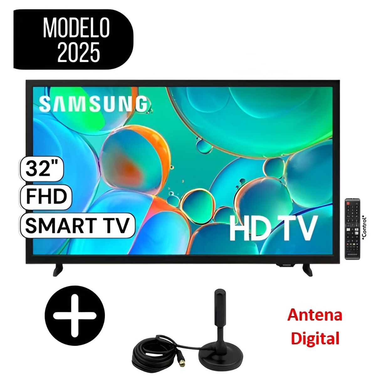 SAMSUNG - Televisor Smart TV Samsung 32 HD UN32H5000FGXPE + Antena