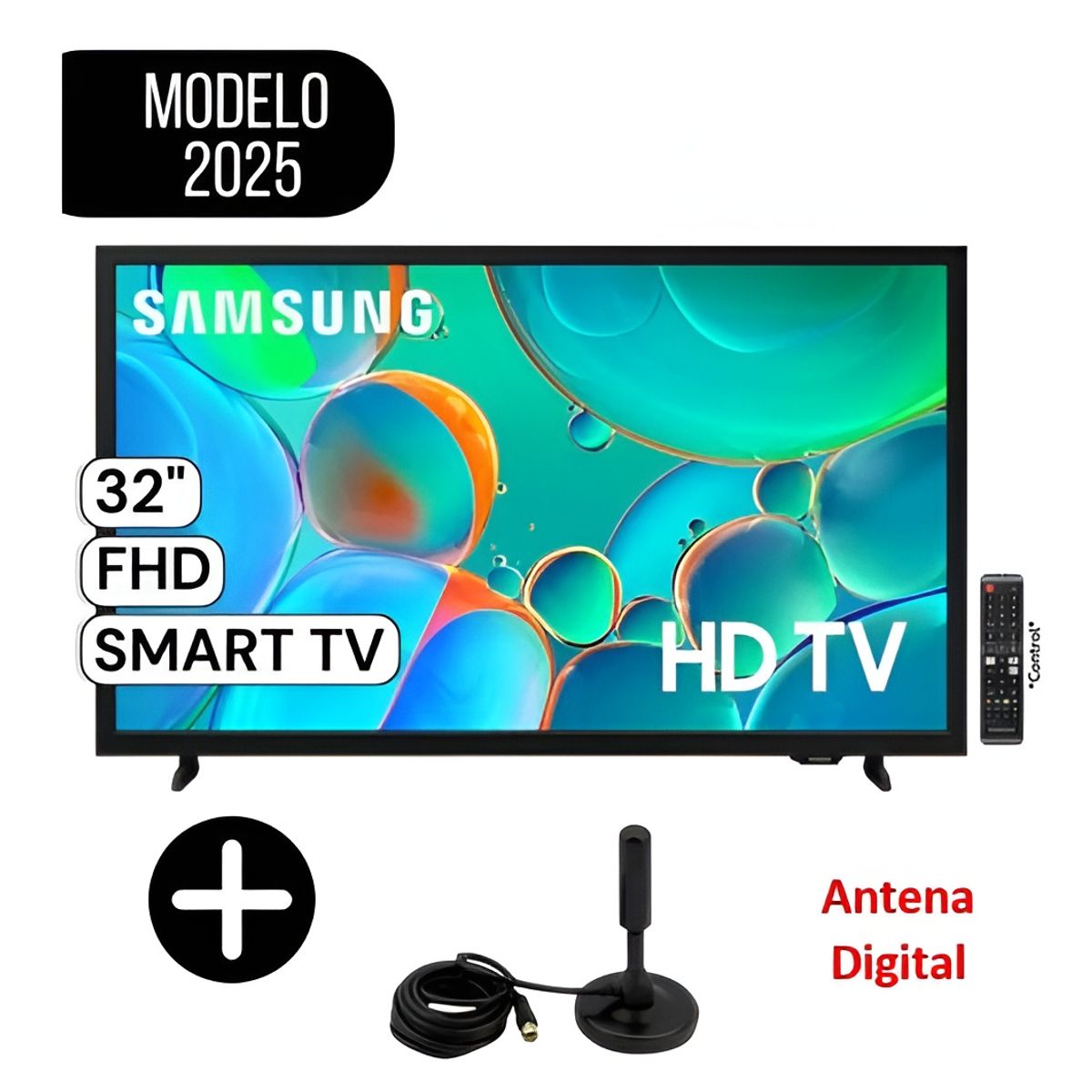 SAMSUNG - Televisor Smart TV Samsung 32 HD UN32H5000FGXPE + Antena