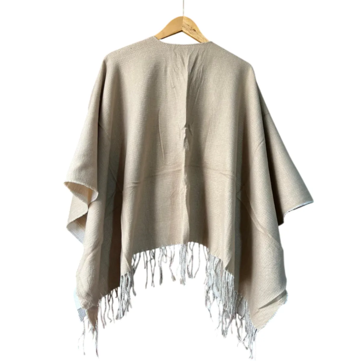 GENERICO - Capa Poncho Pashmina para mujer de invierno Casual