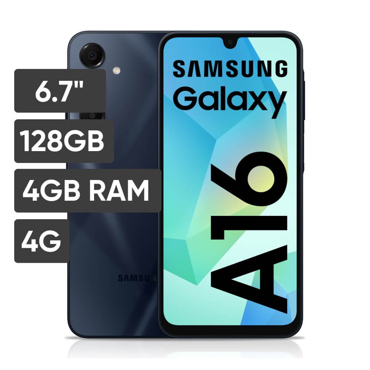 SAMSUNG - Smartphone SAMSUNG Galaxy A16 4G LTE / 6.7"/  4GB+ 128GB/  Batery 5000mah / IP54