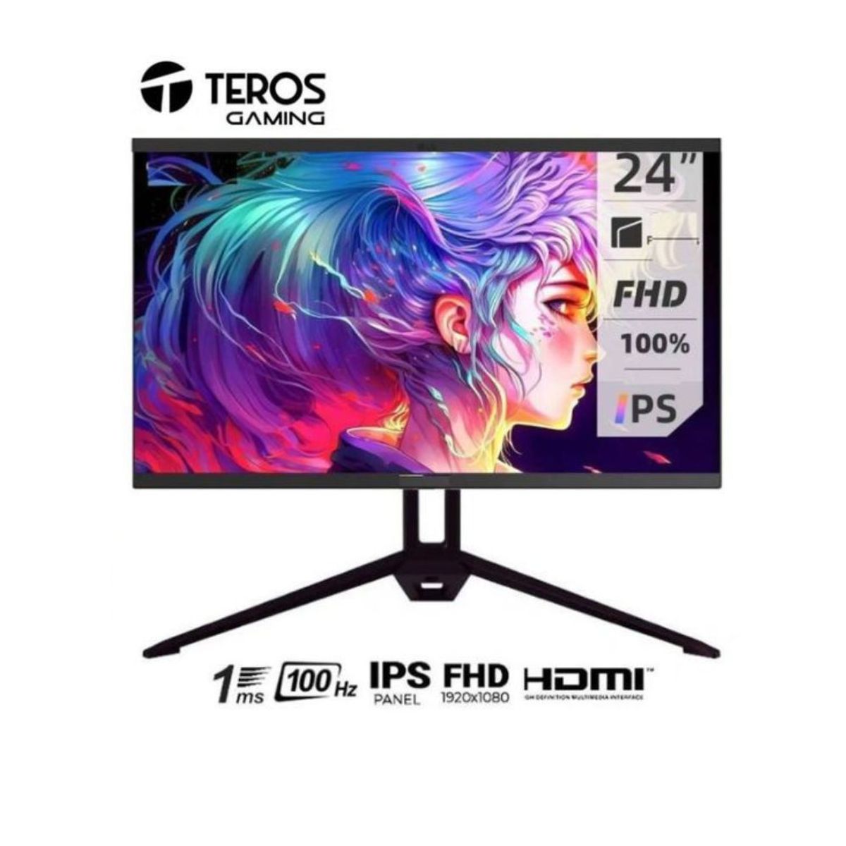 INTEL - Computadora PC INTEL CORE i7 3.2Ghz  Ram 16GB   SSD 500GB  Monitor 24 FULL HD