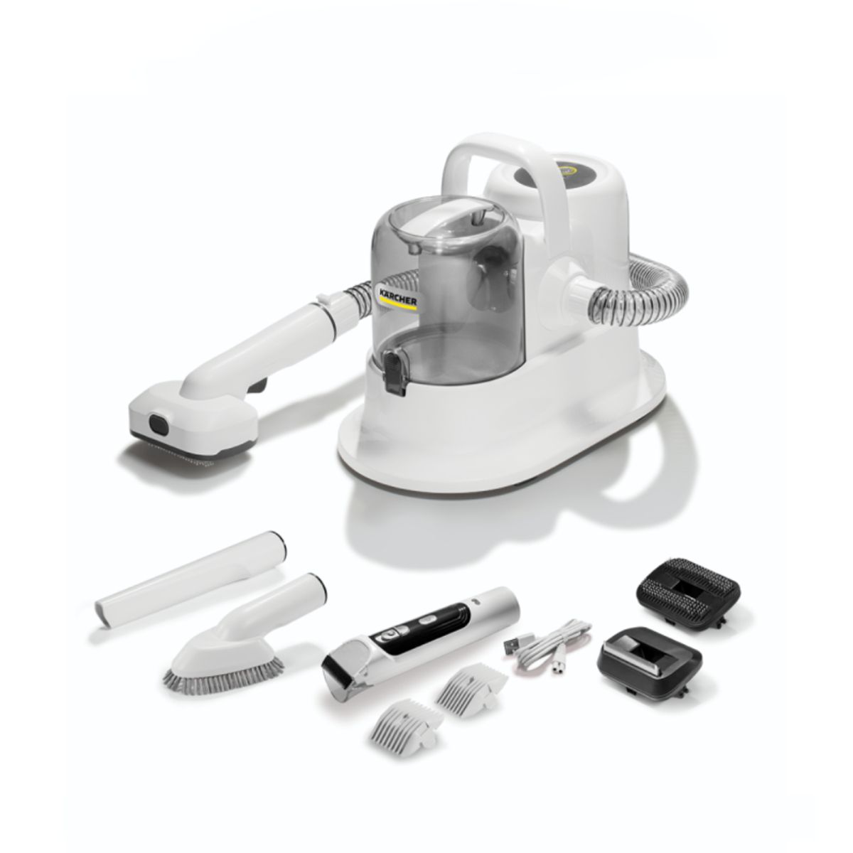 KARCHER - Aspiradora y cortapelos para mascotas Pet Clean 300W Karcher