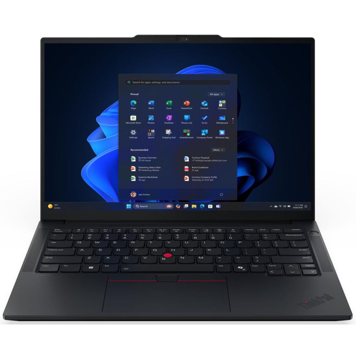 LENOVO - Laptop Lenovo ThinkPad P16s Core Ultra 7 255H 16GB 1TB RTX A500 Windows 11 Pro