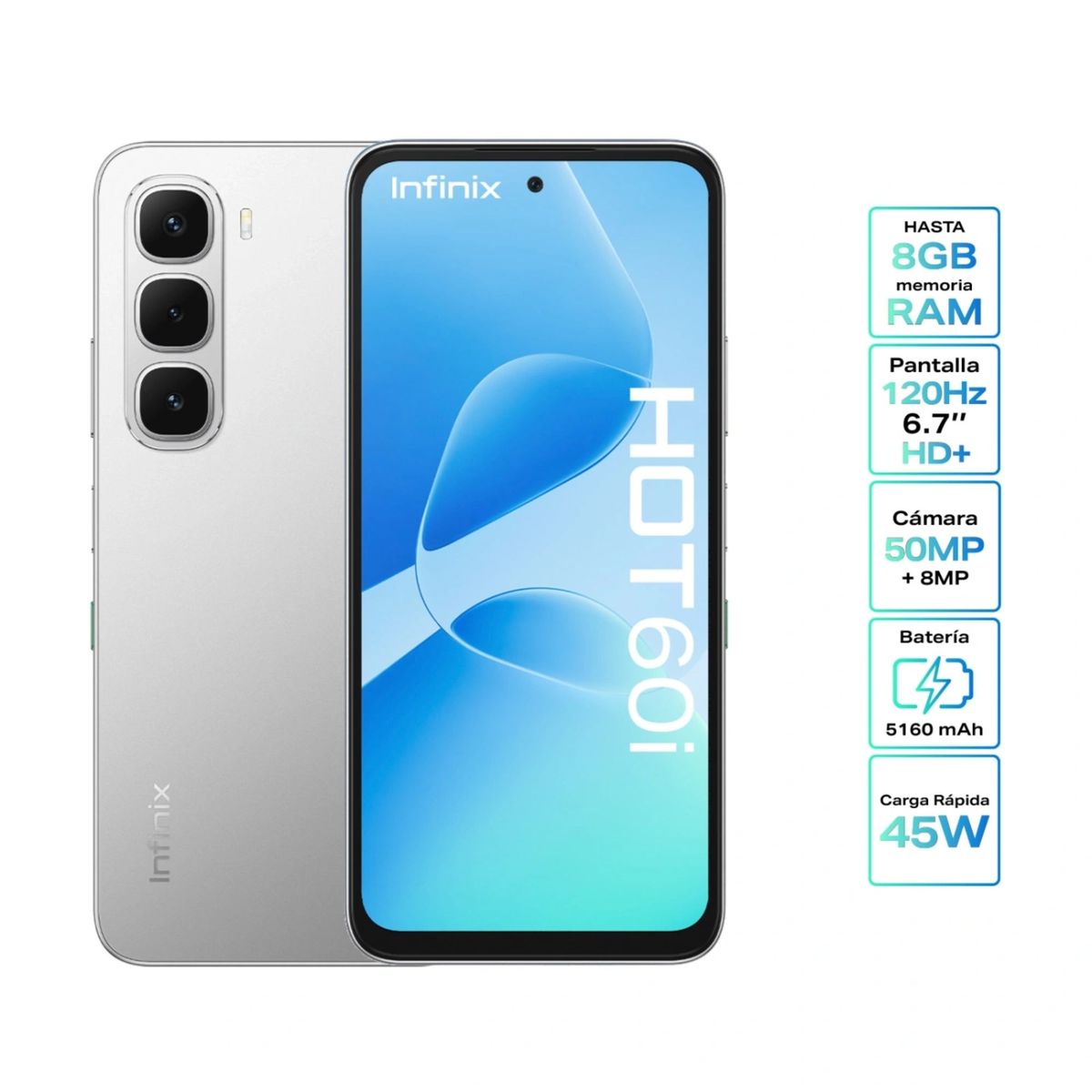 INFINIX - INIFINIX HOT 60i 4GB+256GB