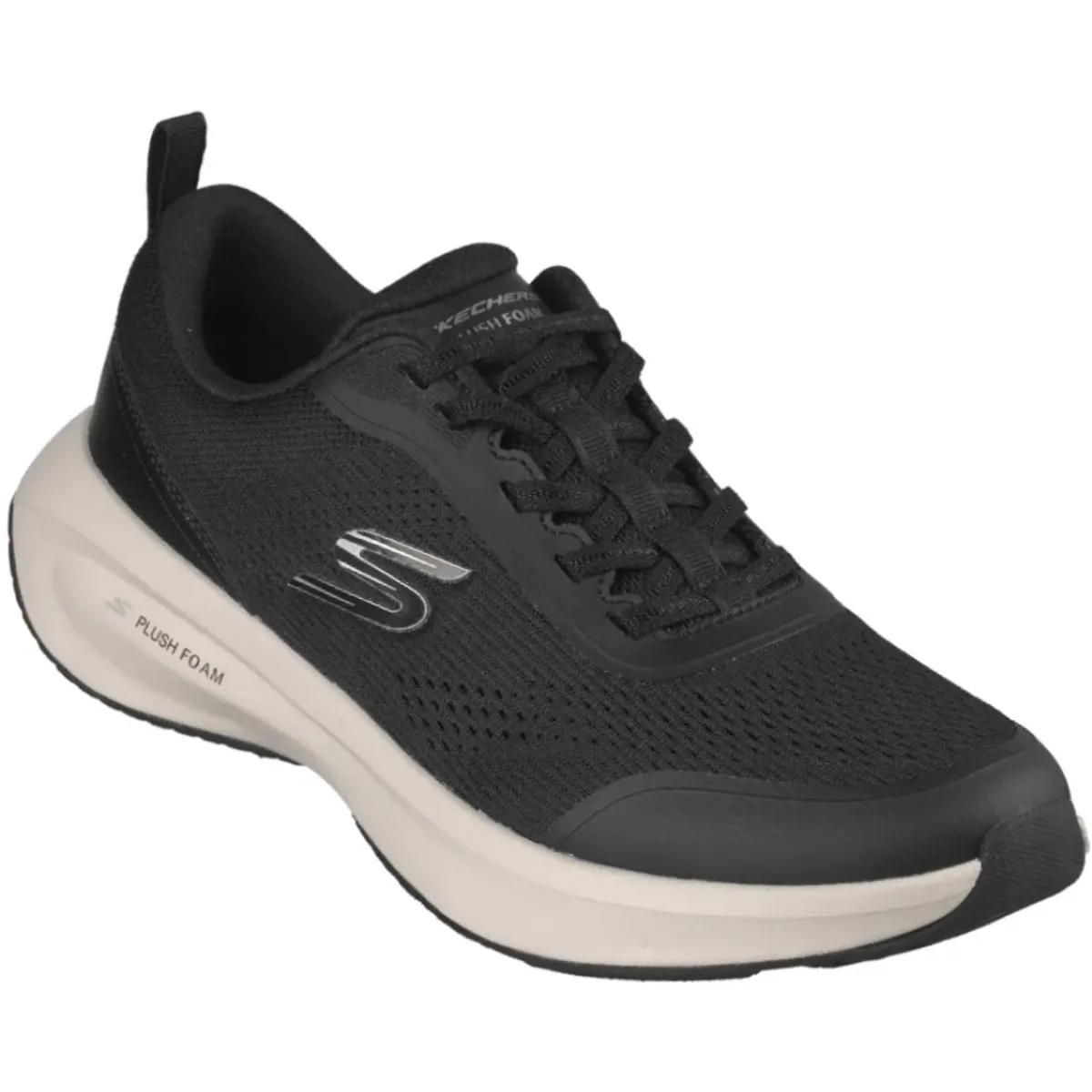 SKECHERS - Zapatilla Skechers Plush Foam 150572BKW para Mujer