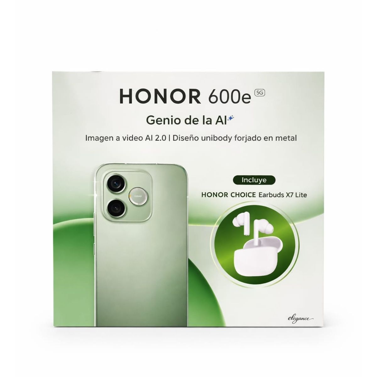 HONOR - HONOR 600e REGISTRADO 8RAM 256GB VERDE