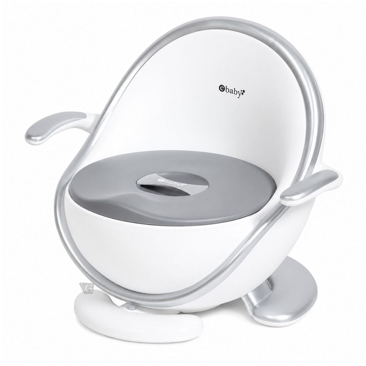 Bacín entrenador con luz «COMFY» Ebaby  Silver, marca EBABY - Foto 2