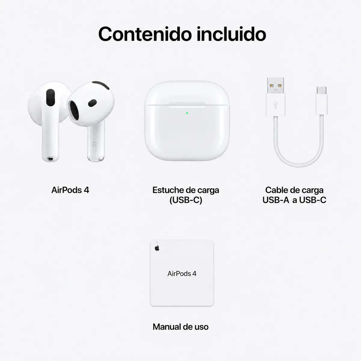 OEM - Airpods 4 ANC OEM Compatibles Audifono Bluetooth