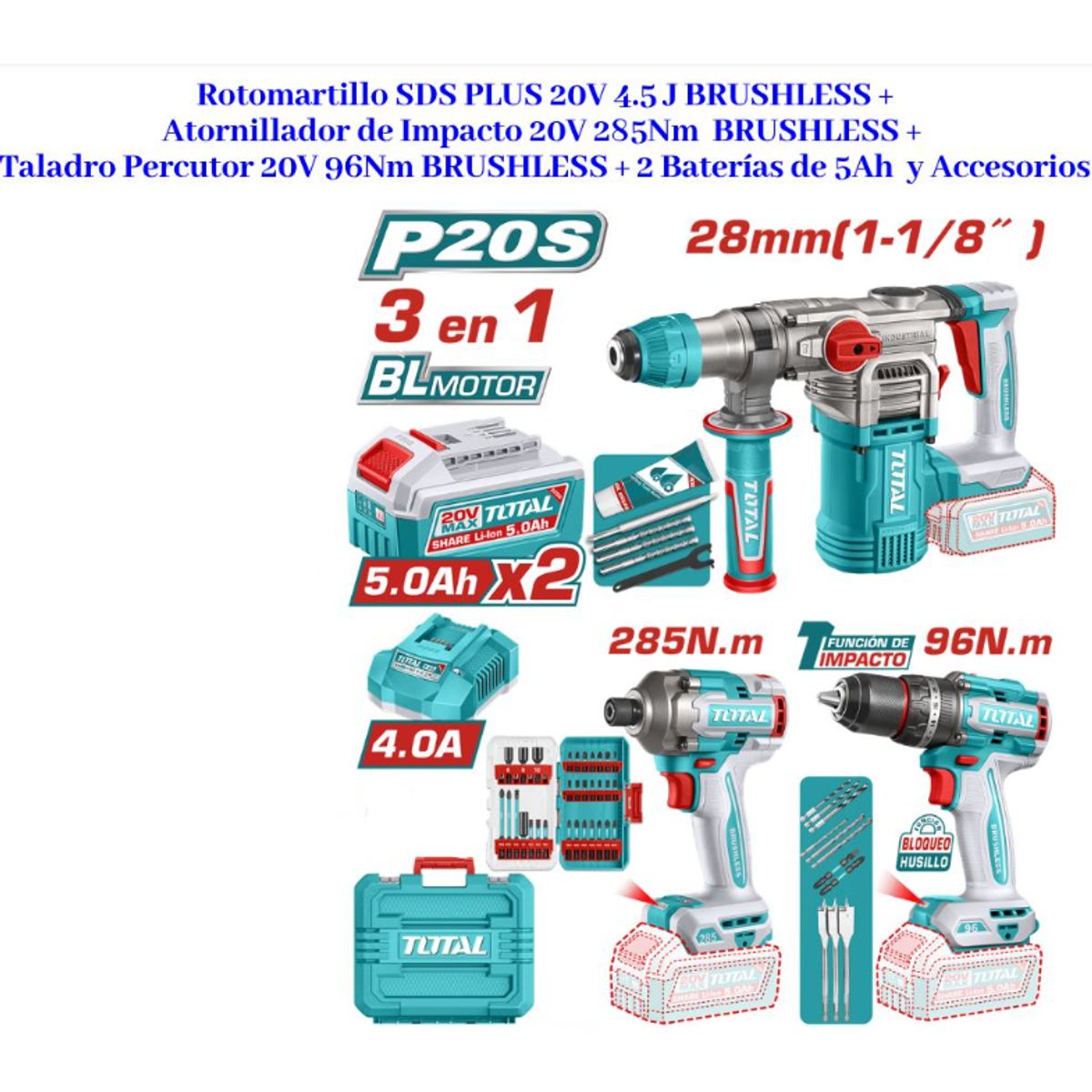 ROTOMARTILLO Y ACCESORIOS, marca GENERICO - Foto Principal