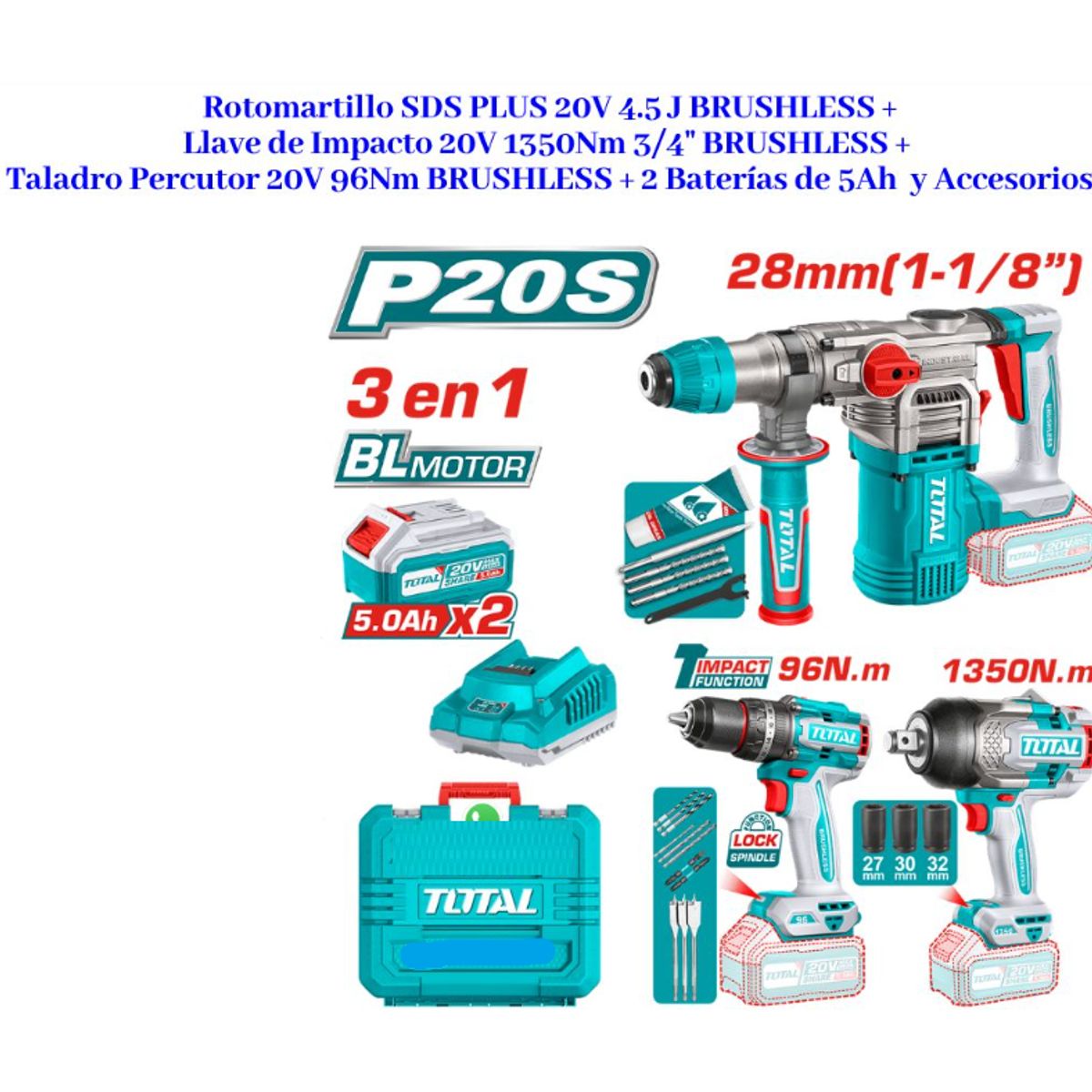 ROTOMARTILLO Y ACCESORIOS, marca GENERICO - Foto Principal