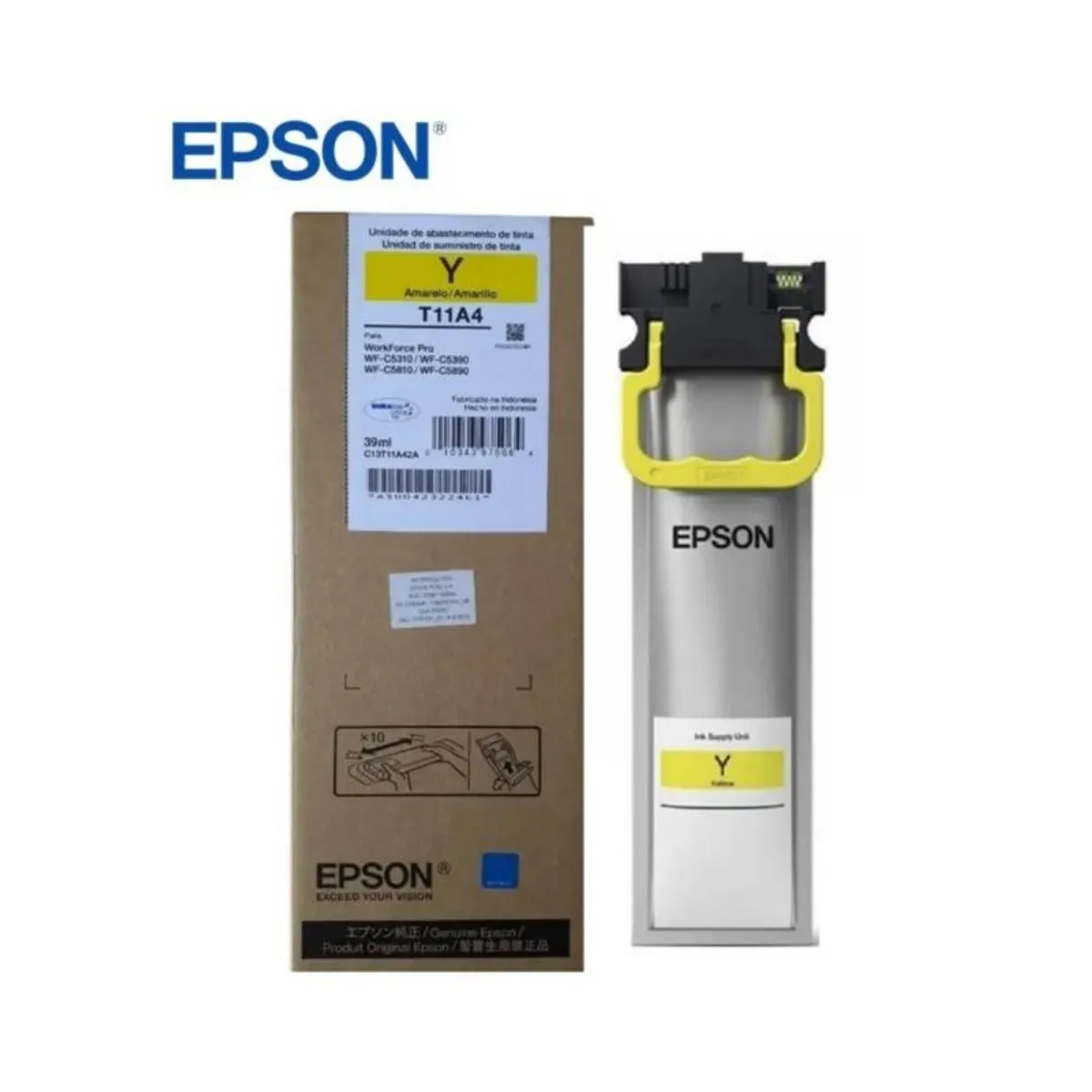 EPSON - Tinta Epson T11A T11A420-AL Yellow Para WF-C5810