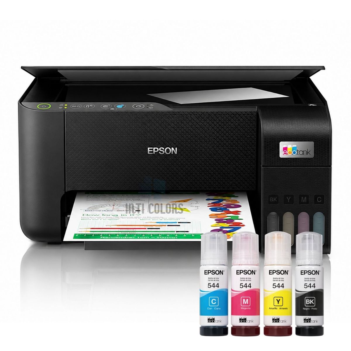 EPSON - Impresora Epson EcoTank L3250 Multifuncional WiFi USB Color 3 en 1 Tinta Continua