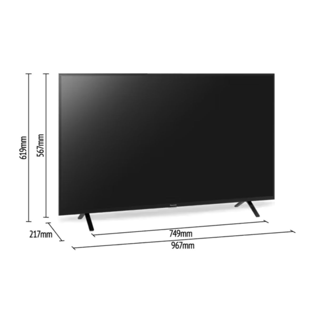 Panasonic - Televisor Smart TV 43 LED UHD 4K TC-43MX700P AndroidTV + Antena Digital