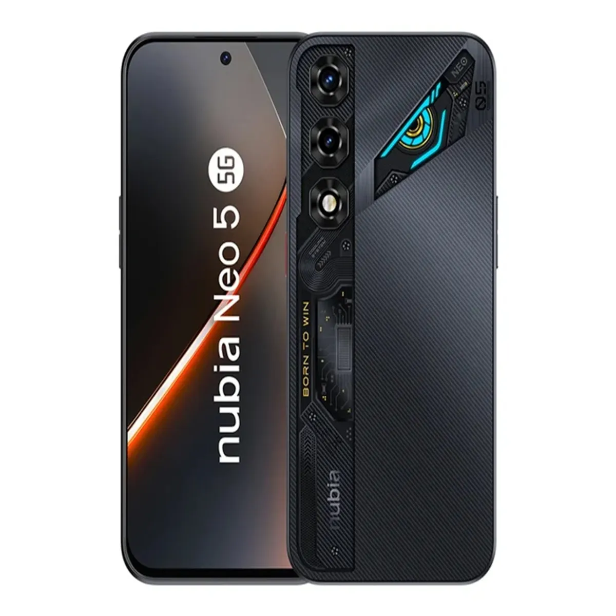 ZTE - ZTE NUBIA NEO 5 5G GAME SUIT EDITION 8GB RAM SHADOW BLACK 256GB ROM - REGISTRADO