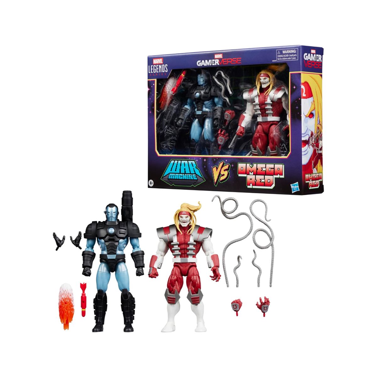 MARVEL - Marvel Legends Gamerverse War Machine vs Omega Red
