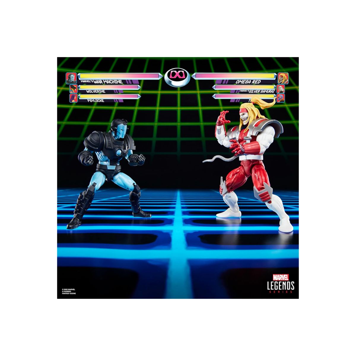MARVEL - Marvel Legends Gamerverse War Machine vs Omega Red